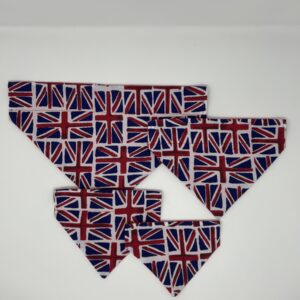 Union Jack Dog Bandana Jadens Gifts based Norfolk, Suffolk, Cambridgeshire and Essex